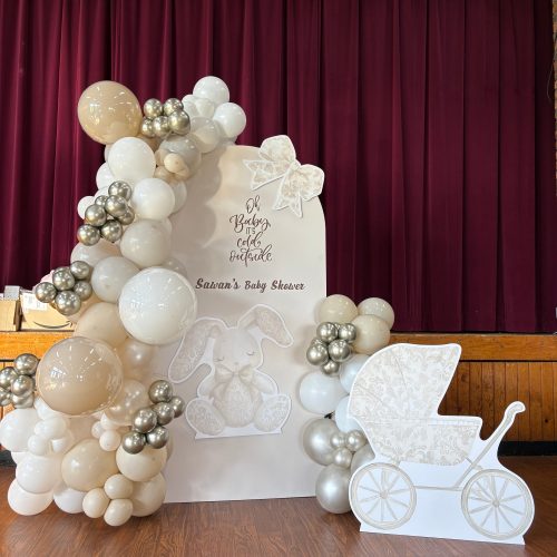 Little blessing celebration setup