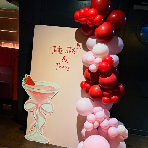 Thirt, flirty and Thriving display